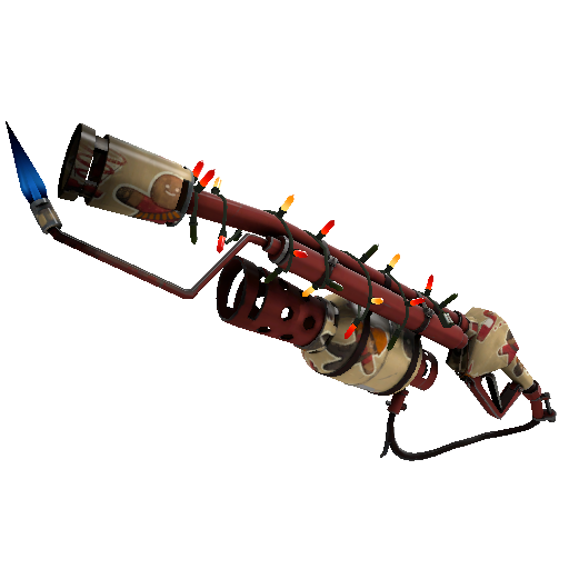 Strange Festivized Cookie Fortress Flame Thrower (Minimal Wear)