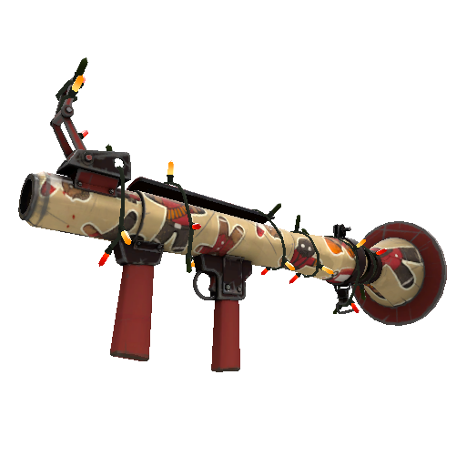 Strange Festivized Cookie Fortress Rocket Launcher (Field-Tested)