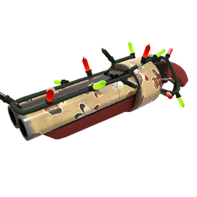 Unusual Festivized Professional Killstreak Cookie Fortress Scattergun (Minimal Wear)