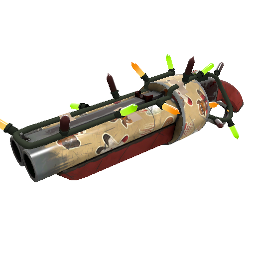 Strange Festivized Cookie Fortress Scattergun (Well-Worn)