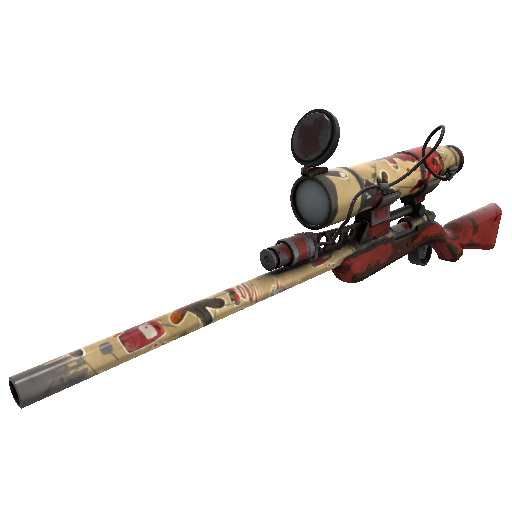 Cookie Fortress Sniper Rifle (Battle Scarred)