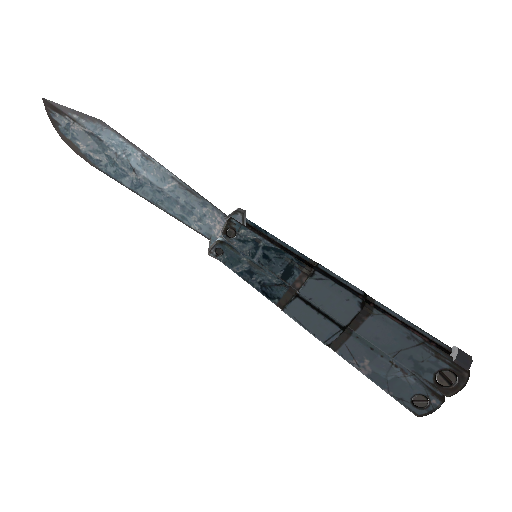 Strange Glacial Glazed Knife (Field-Tested)