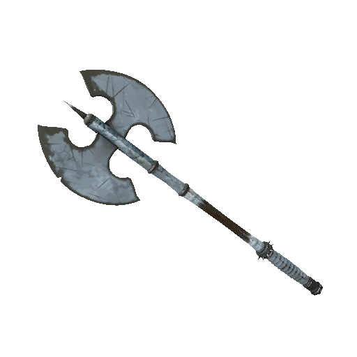 Glacial Glazed Scotsman's Skullcutter (Well-Worn)