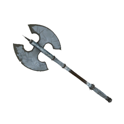 Glacial Glazed Scotsman's Skullcutter (Well-Worn)