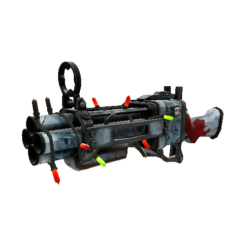 Festivized Glacial Glazed Iron Bomber (Well-Worn)
