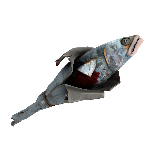 Glacial Glazed Holy Mackerel (Battle Scarred)