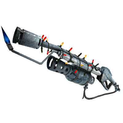 Strange Festivized Glacial Glazed Flame Thrower (Factory New)
