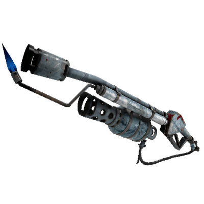 Strange Glacial Glazed Flame Thrower (Well-Worn)