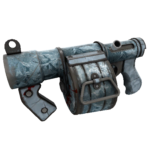 Glacial Glazed Stickybomb Launcher (Well-Worn)