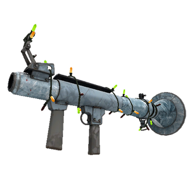 Strange Festivized Killstreak Glacial Glazed Rocket Launcher (Field-Tested)