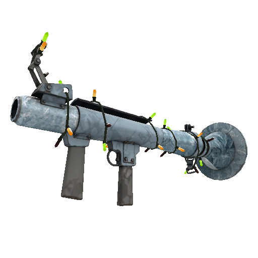 Strange Festivized Glacial Glazed Rocket Launcher (Minimal Wear)