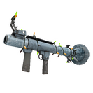 Unusual Festivized Professional Killstreak Glacial Glazed Rocket Launcher (Minimal Wear)