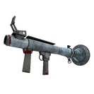 Unusual Glacial Glazed Rocket Launcher (Battle Scarred)