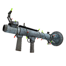 Festivized Glacial Glazed Rocket Launcher (Well-Worn)