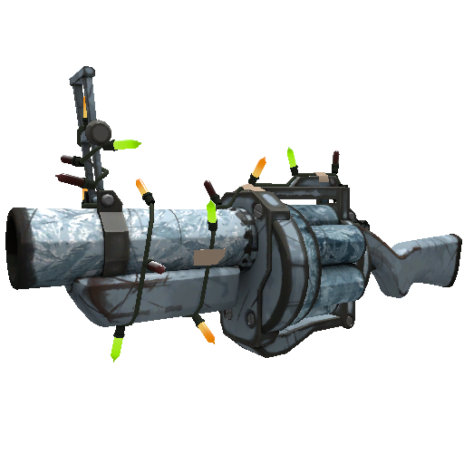Strange Festivized Killstreak Glacial Glazed Grenade Launcher (Field-Tested)