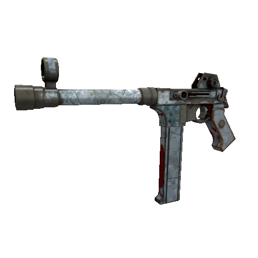 Glacial Glazed SMG (Battle Scarred)