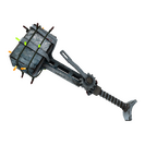 Strange Festivized Professional Killstreak Glacial Glazed Powerjack (Well-Worn)