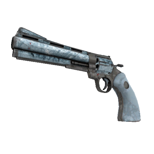 Glacial Glazed Revolver (Field-Tested)