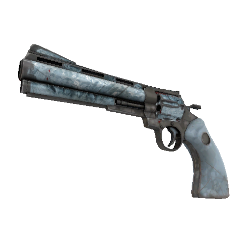 Glacial Glazed Revolver (Well-Worn)