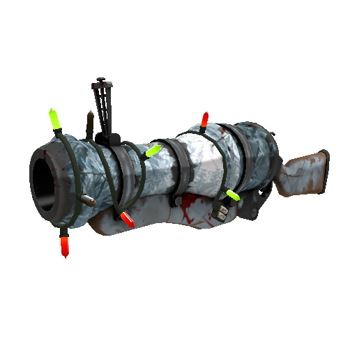 Strange Festivized Glacial Glazed Loose Cannon (Battle Scarred)