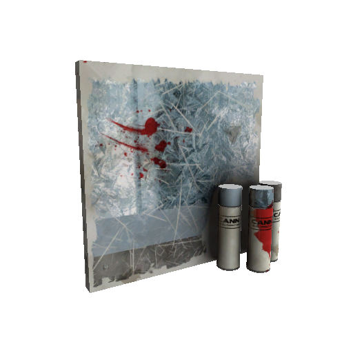 Strange Glacial Glazed War Paint (Battle Scarred)