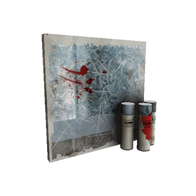 Strange Glacial Glazed War Paint (Battle Scarred)