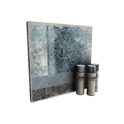 Strange Glacial Glazed War Paint (Well-Worn)