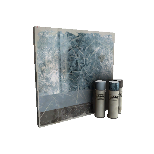 Strange Glacial Glazed War Paint (Well-Worn)