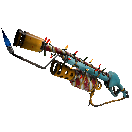 Festivized Frosty Delivery Flame Thrower (Field-Tested)
