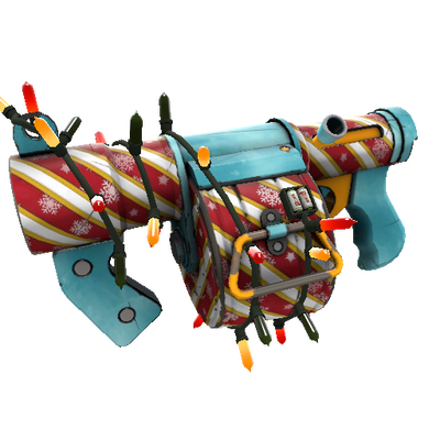 Strange Festivized Specialized Killstreak Frosty Delivery Stickybomb Launcher (Minimal Wear)