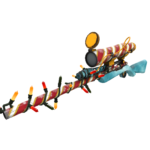 Strange Festivized Specialized Killstreak Frosty Delivery Sniper Rifle (Field-Tested)