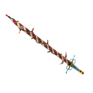 Strange Festivized Specialized Killstreak Frosty Delivery Claidheamh Mòr (Minimal Wear)