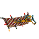 Unusual Festivized Professional Killstreak Frosty Delivery Amputator (Well-Worn)