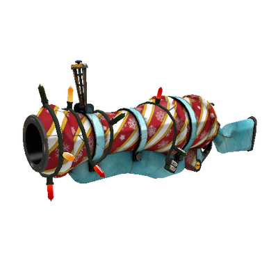 Strange Festivized Killstreak Frosty Delivery Loose Cannon (Well-Worn)