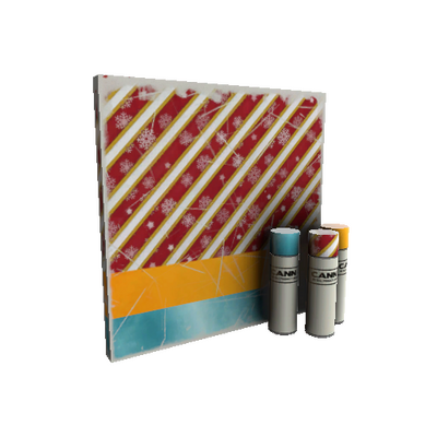 Strange Frosty Delivery War Paint (Field-Tested)