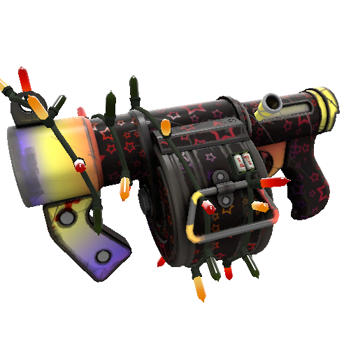 Strange Festivized Professional Killstreak Starlight Serenity Stickybomb Launcher (Field-Tested)