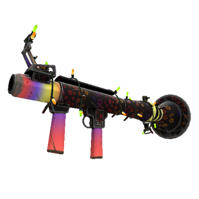 Strange Festivized Professional Killstreak Starlight Serenity Rocket Launcher (Field-Tested)