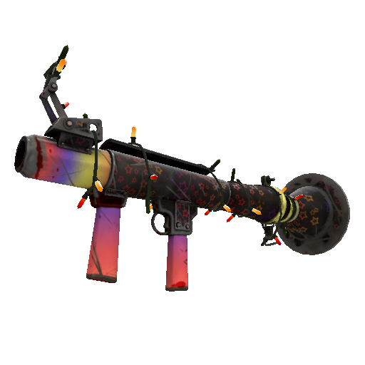 Festivized Starlight Serenity Rocket Launcher (Battle Scarred)