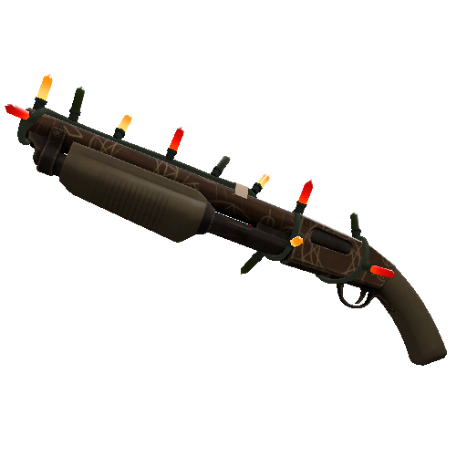 Festivized Necromanced Shotgun (Minimal Wear)