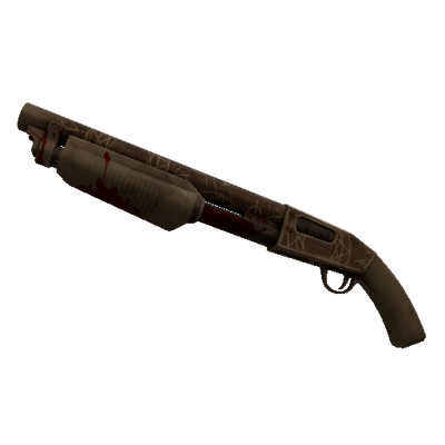 Unusual Necromanced Shotgun (Battle Scarred)