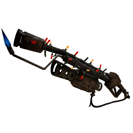 Strange Festivized Professional Killstreak Necromanced Flame Thrower (Minimal Wear)
