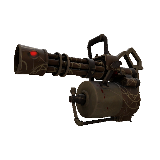 Strange Necromanced Minigun (Well-Worn)