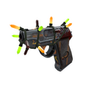 Festivized Killstreak Kiln and Conquer Pistol (Battle Scarred)