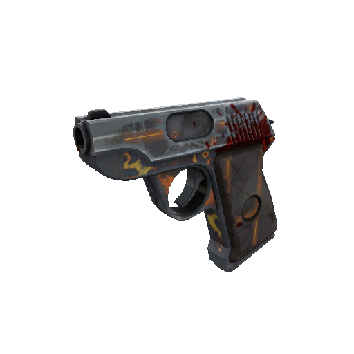 Kiln and Conquer Pistol (Battle Scarred)