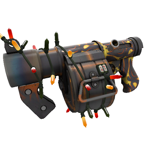 Strange Festivized Specialized Killstreak Kiln and Conquer Stickybomb Launcher (Minimal Wear)