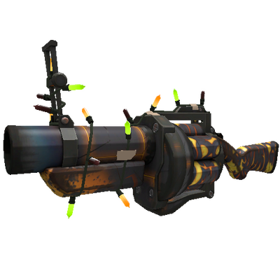 Strange Festivized Kiln and Conquer Grenade Launcher (Field-Tested)