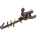 Festivized Kiln and Conquer Sniper Rifle (Minimal Wear)