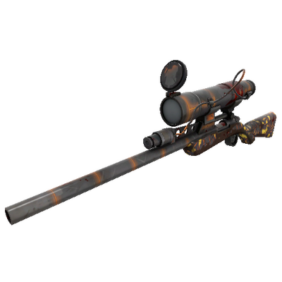 Unusual Specialized Killstreak Kiln and Conquer Sniper Rifle (Battle Scarred)