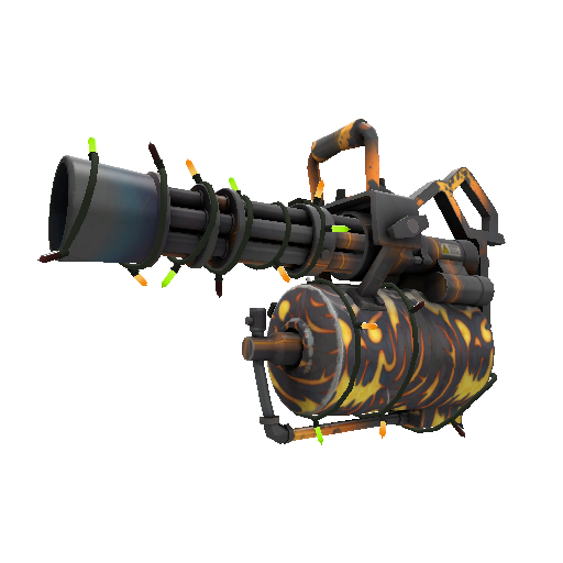 Festivized Kiln and Conquer Minigun (Minimal Wear)