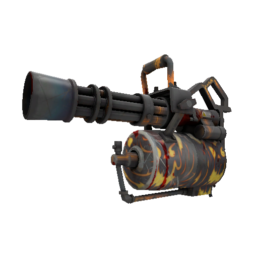 Kiln and Conquer Minigun (Battle Scarred)